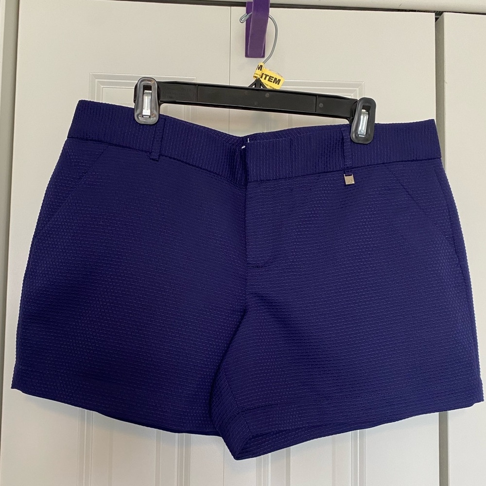 Calvin Klein navy blue dress shorts size 14